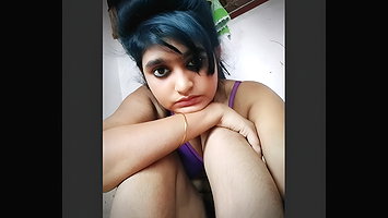Village cute girl