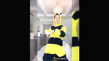 Amanda Cerny Nipple Slip Strip Tease Video Leaked – OnlyFans
