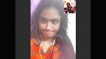Desi teen Showing