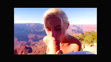 Eva Elfie Nude Canyon Sex Adventure Video Leaked