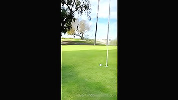 Grace Charis Golfing Topless Tits Tease Video Leaked