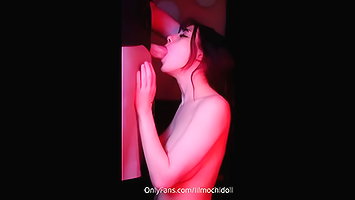 Lilmochidoll Naked Sloppy Deepthroat Blowjob Video Leaked