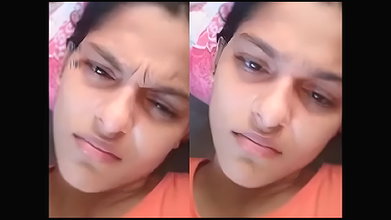 Beautiful Cute Indian Girl Showing