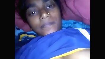 Horny Village Girl Shows her Boobs and Fingering