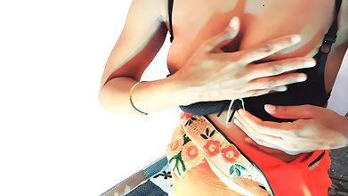 Enjoying my pussy Licking with 2 men