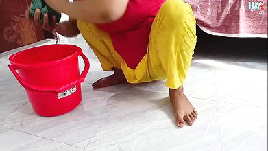 Landlord’s Son Had Sex with Maid. Desi Girl Fucked