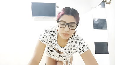 18 year old brunette big saggy tits from new york united states fucking her stepbrothers big dick part 110