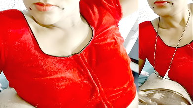 Indian shy Hot young bhabhi sucking cock