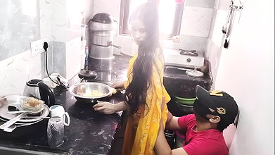 HOT BHABHI KICHEN SEX
