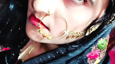 Indian Village newly married women first time Blowjob