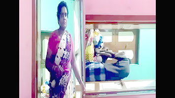 Village mother in low quick