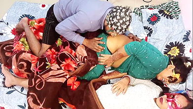 fucked stepsister while stepmother was resting with him