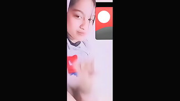 Beautiful Cute Gf Showing And Fingering