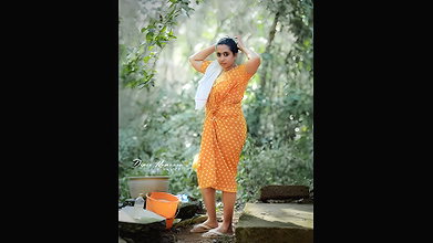 Most Demanded Model NILA NAMBIAR Bathing