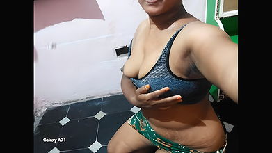 Desi Cute Telugu Aunty Anjali Sex Talk Telugu aunty full tempting self sex