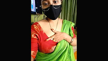 Hot sexy bhabi nice Boob