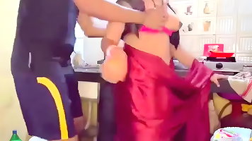 Indian bhabi ki chodai, desi big dick hardly fuck to hot lady inside the kitchen step brother fuck his brother wife bangla sex