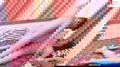 Big Boobs Indian MILF woman got her pussy fucked by old man desi