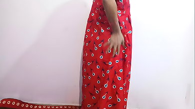Rajasthani bhabi ne Red mexi pen kar open ho gai
