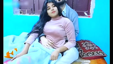 Quenched the thirst of both his cock and her pussy by fucking the landlord’s daughter