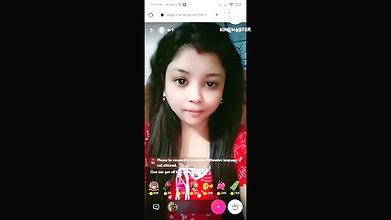 Cute girl in chamet