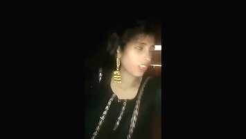 Paki girl riding