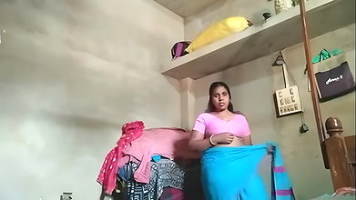 Alone Village house wife hot video