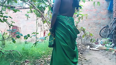 Hot Indian bhabhi outdoor real anal sex video desi bhabhi ki chudai ghar ke pichhe real chudai video