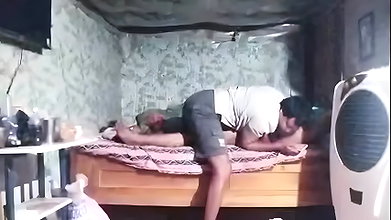 Desi Village Couple Reality House Wife Husband Fucking Show Saggy Tights Pressing Sucking