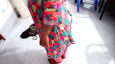 Beautiful tenant housewife fucked with landlord stepuncle