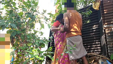 aunty was looking for something in the garden and i had sex with her