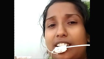 Lankan Babe VC call With BF Showing Boobs