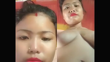 CUTE NORTHEAST GIRLFRIEND VIDEO FOR BOYFRIEND