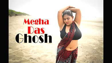 MEGHA DAS GHOSH DAZZLES IN CHIFFON SAREE ON THE BE