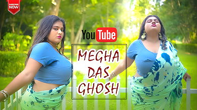 MEGHA DAS GHOSH IN A DESI SAREE LOOK VIDEO ｜ BONG