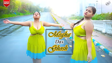 MEGHA DAS GHOSH IN RAIN IN A COLOURBLOCKED CUT OFF