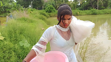Amazing Mouni Net Fishing Piranha Fish