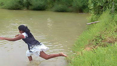 Amazing Village Girl Fishing Video