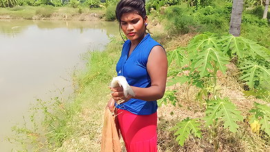 x Amazing Village Women Net Fishing  Video