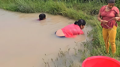 Amazing Village Women new Fishing video    Village