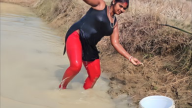 Amazing Village Women New Net fishing video    Mou