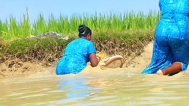 New Best Net Fishing Video   Traditional Women Hun