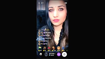Insta Model Fairy Str!pping Showing Pressing Boobs