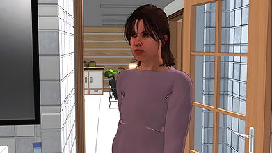 hot american busty maid hardcore fucked by boss in the kitchen in english