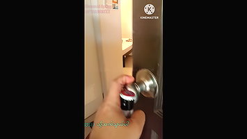 Husband caught