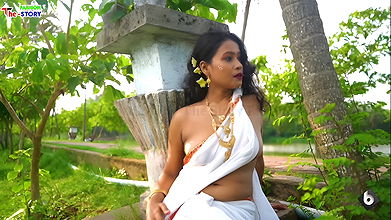 Transparent Saree With Jewellery-2Saree Lover