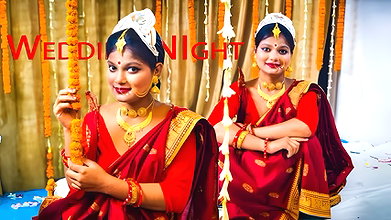 Weding Night (2024) Desi Indian Girl Suhanas Very 1st Live Suhaagrat on cam