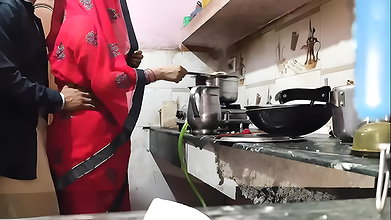 in the kitchen of new sister-in-law