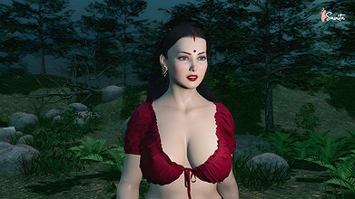 Indian Cheating Wife Savita Seduces Her Brother-in-law and Has Sex with Him in the Jungle. – Savita Bhabhi
