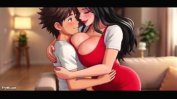 Stepmom Seduces Stepson with Big Boobs My Desi